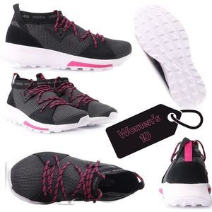 Adidas Neo Adidas Quesa Black Grey Shock Pink Women's Size 10